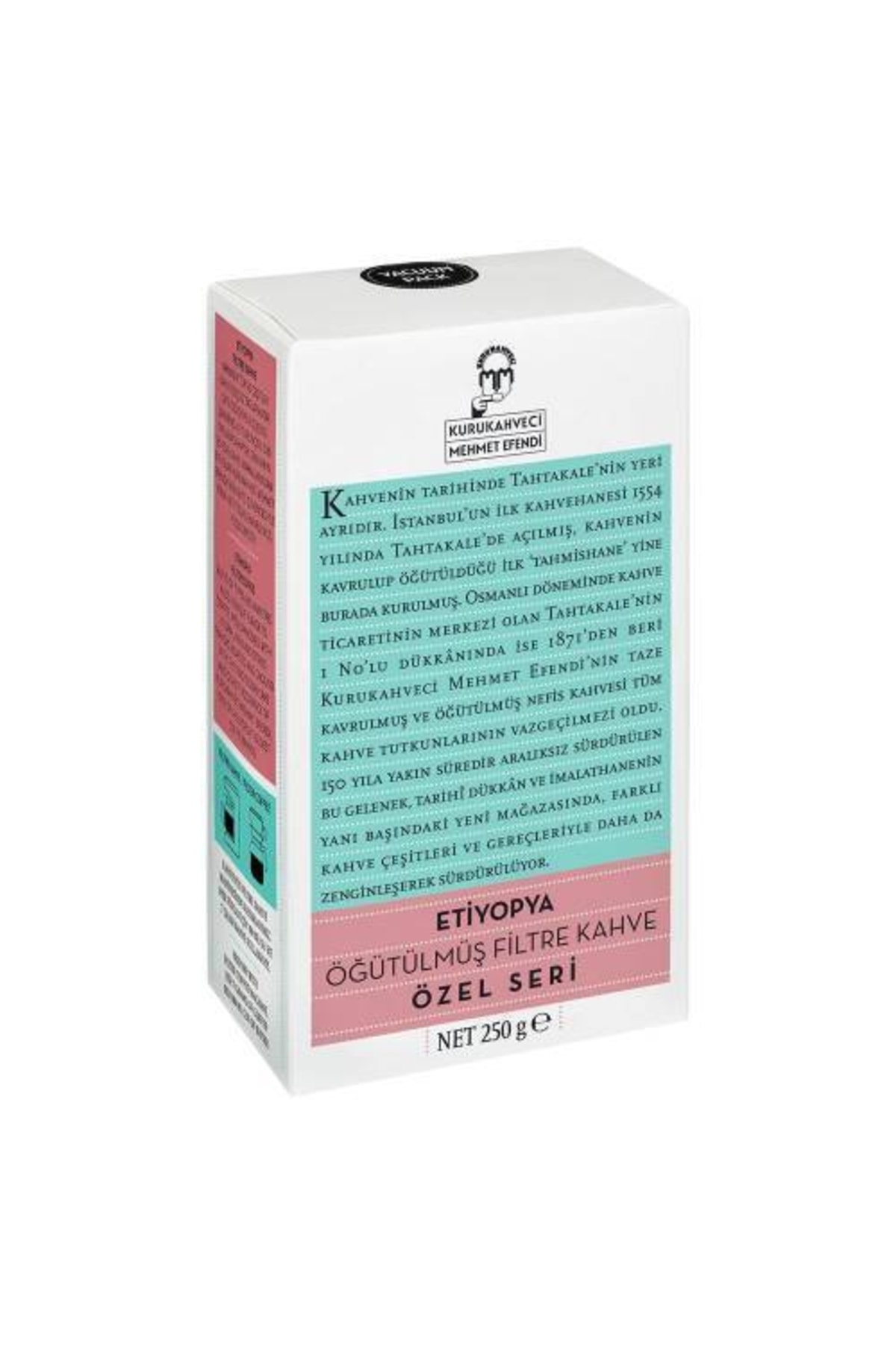 Kurukahveci Mehmet Efendi Ethiopian Filtre Kahve 250 G X 6 Adet