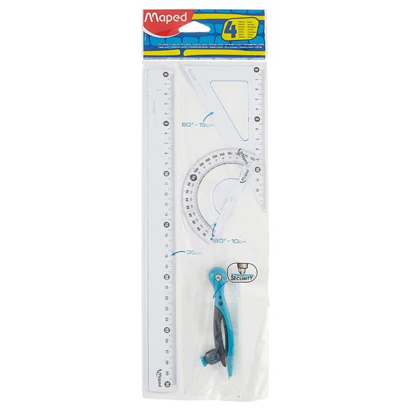 Maped 4'Lü Start 30 Cm Pergelli Maxi Set 899218