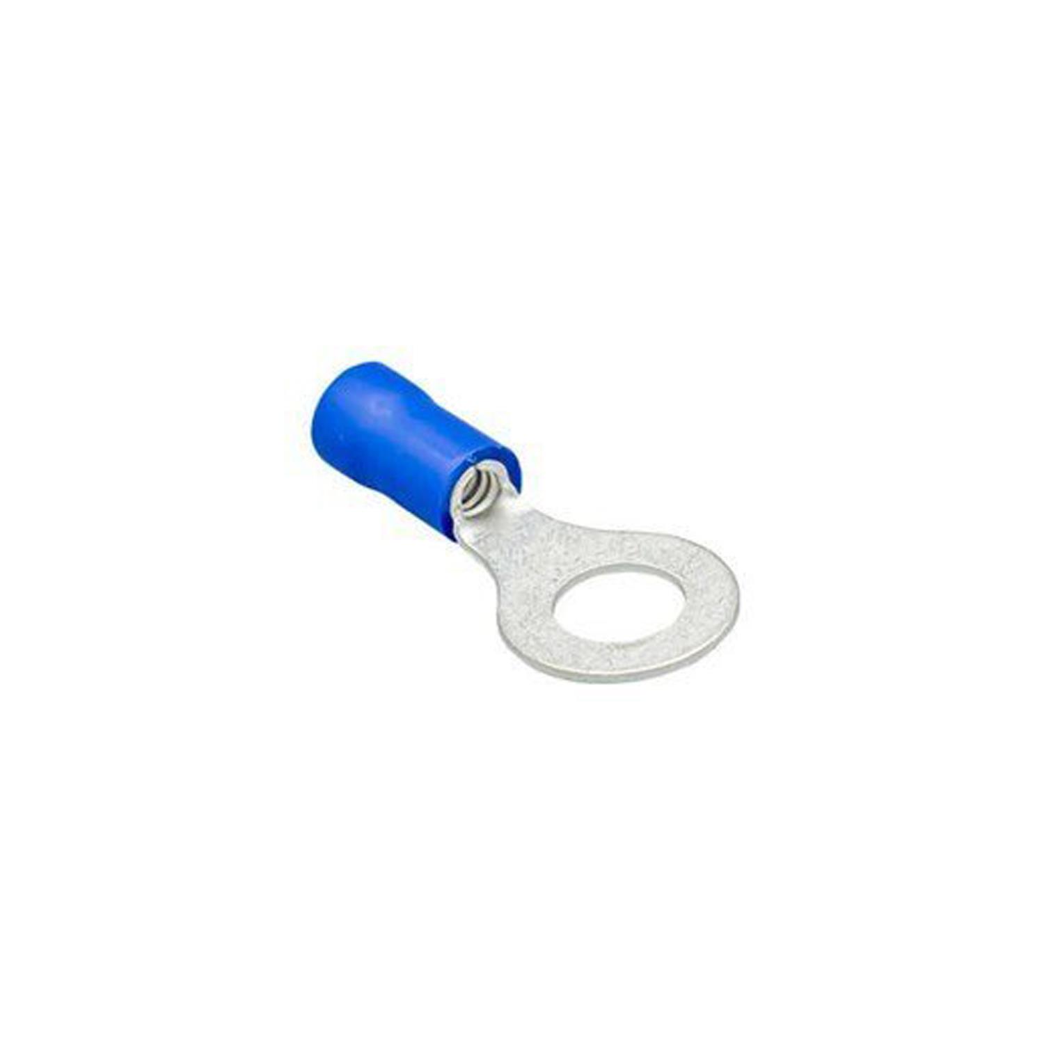 JAMESON JYU-602 M6 YUVARLAK TİP İZOLELİ KABLO UCU (1,50-2,50 MM, MAVİ) (200 ADET )