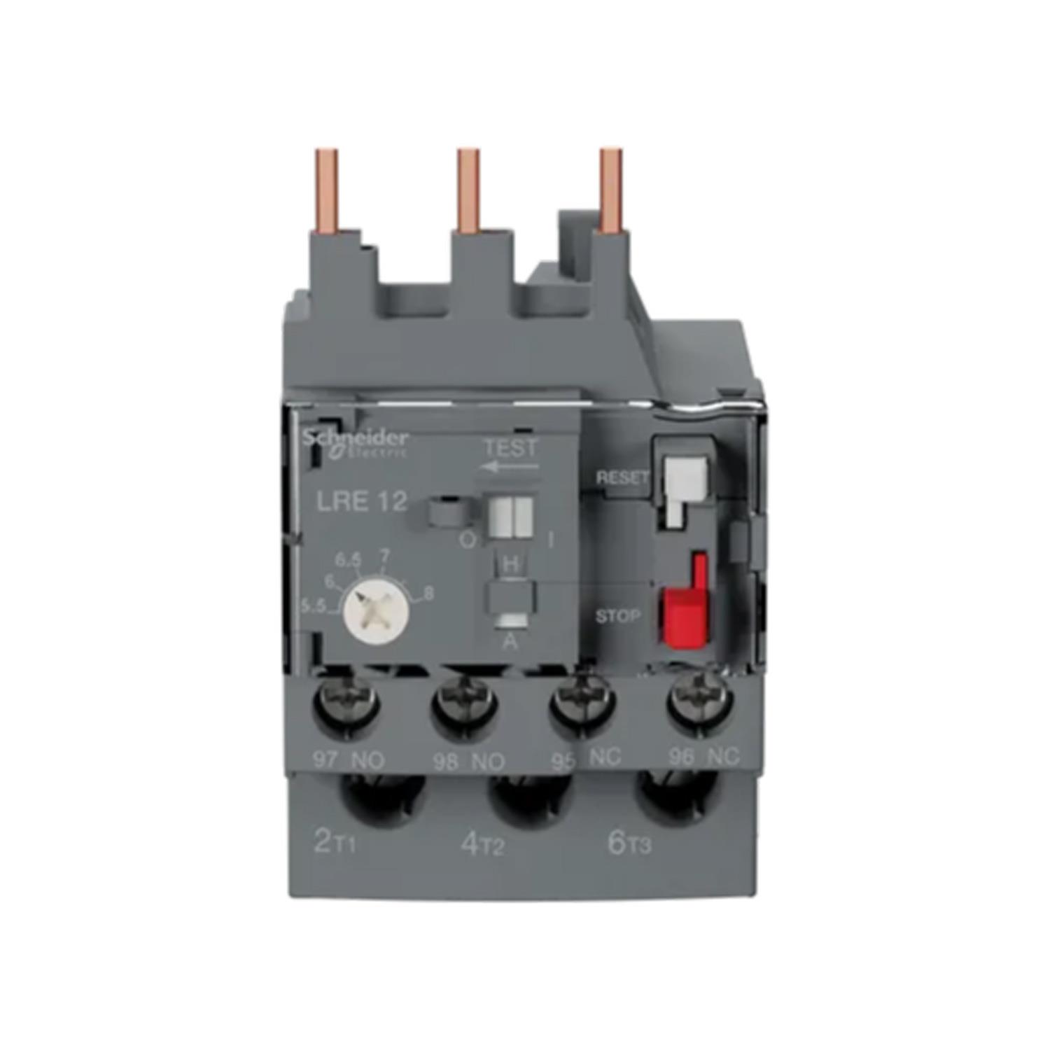 SCHNEIDER EASYPACT TVS LRE-12 DİFERANSİYEL TERMİK AŞIRI YÜK RÖLESİ (5,5-8A)