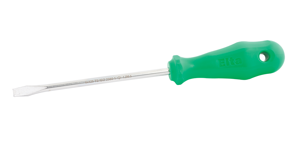 İzeltaş 4150170380 Elta Opak Seri Düz Uçlu Tornavida 3X80