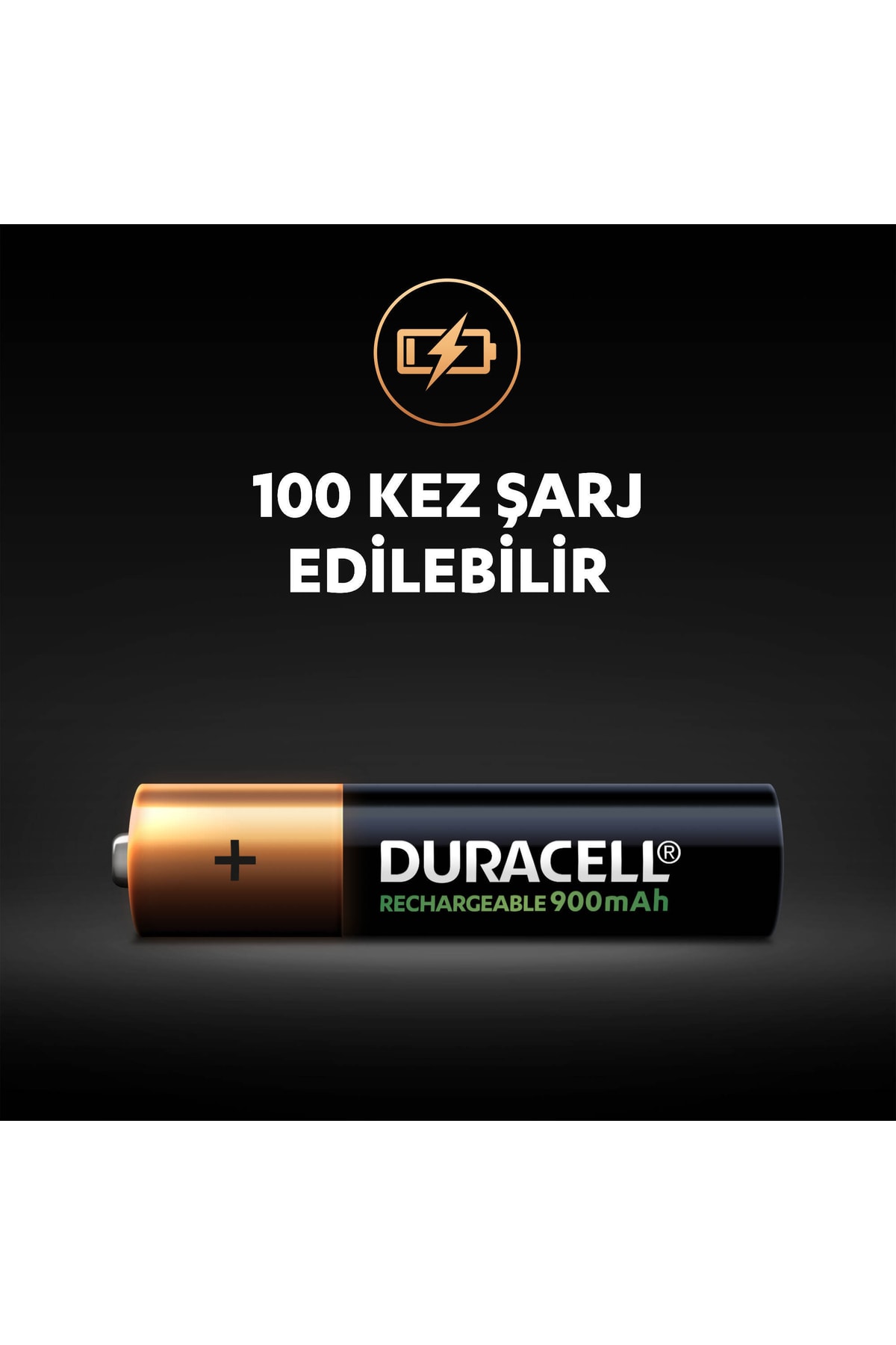 Duracell Şarj Edilebilir Aaa 900MAH Piller 4'lü