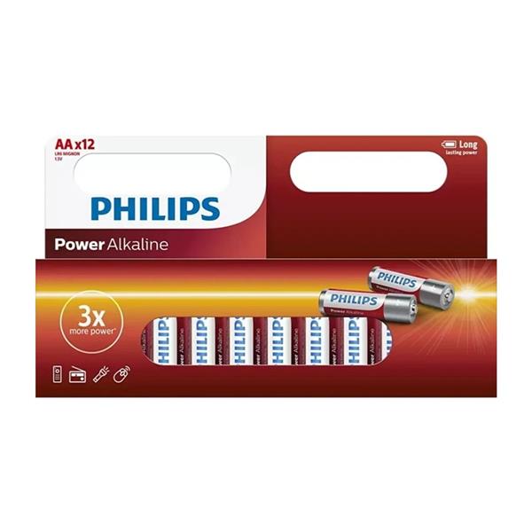 Philips Power Alkalin Aa Kalem Pil 12'Li Blister