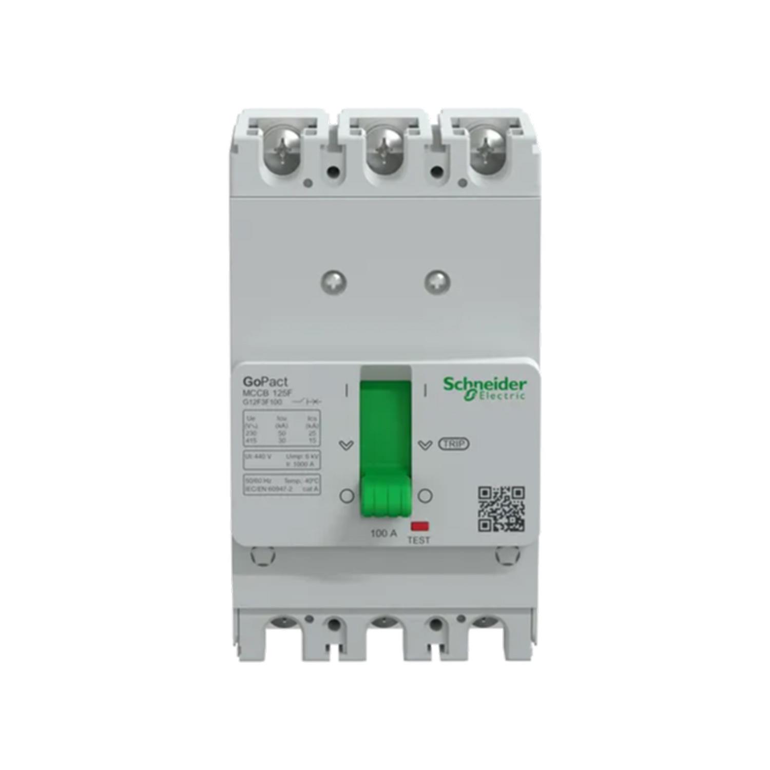 SCHNEIDER GOPACT MCCB G12F3F100 125F 100A 36kA KOMPAKT ŞALTER