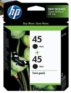 HP 45 Black Siyah 42Ml 51645Aa 2Li Paket Kartuş Cc625A