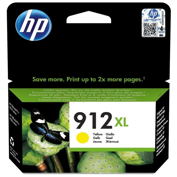 HP 912Xl Yüksek Kapasite Yellow Sarı Kartuş 3Yl83A