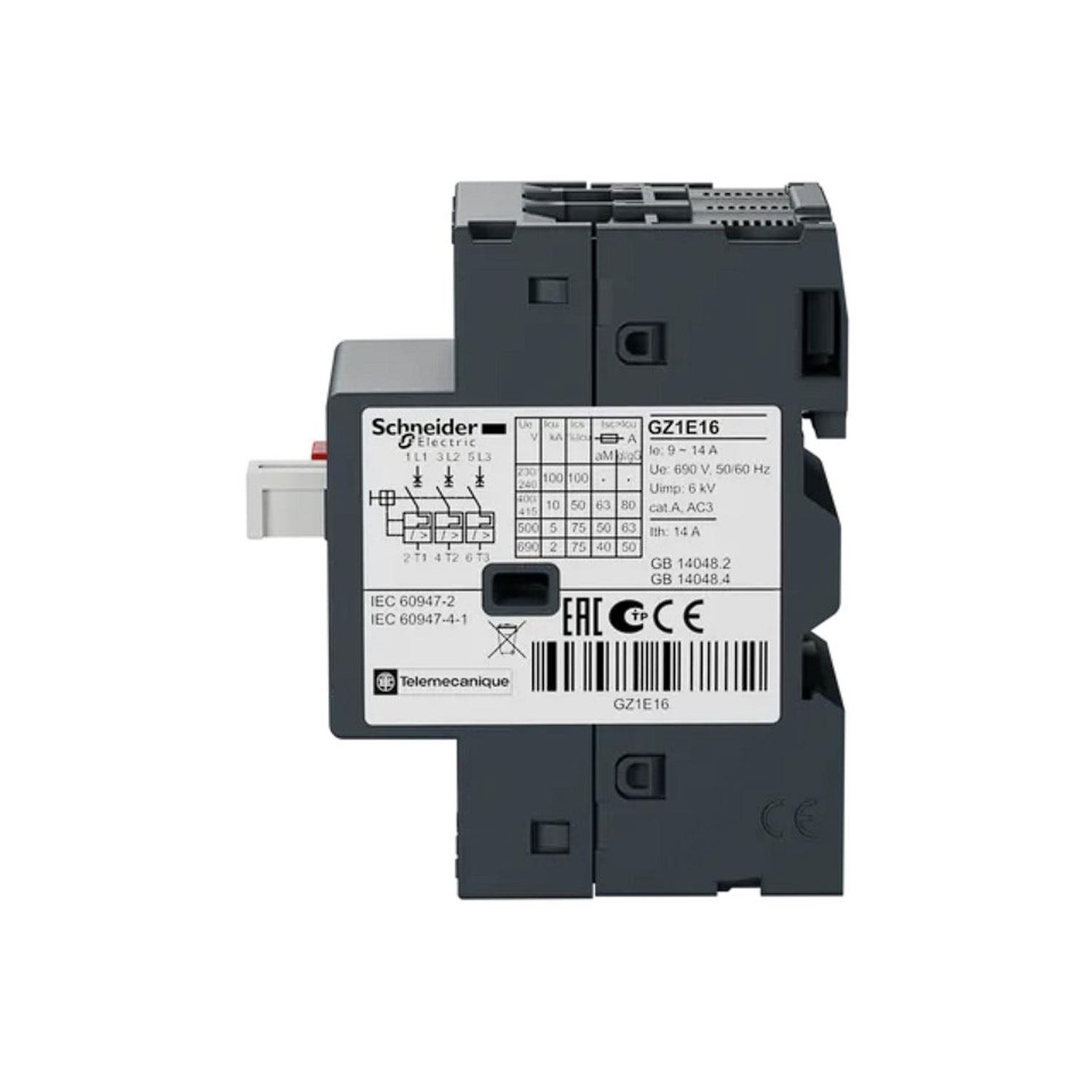 SCHNEIDER EASYPACT TVS GZ1E16 MOTOR KORUMA ŞALTERİ (9A-14A)