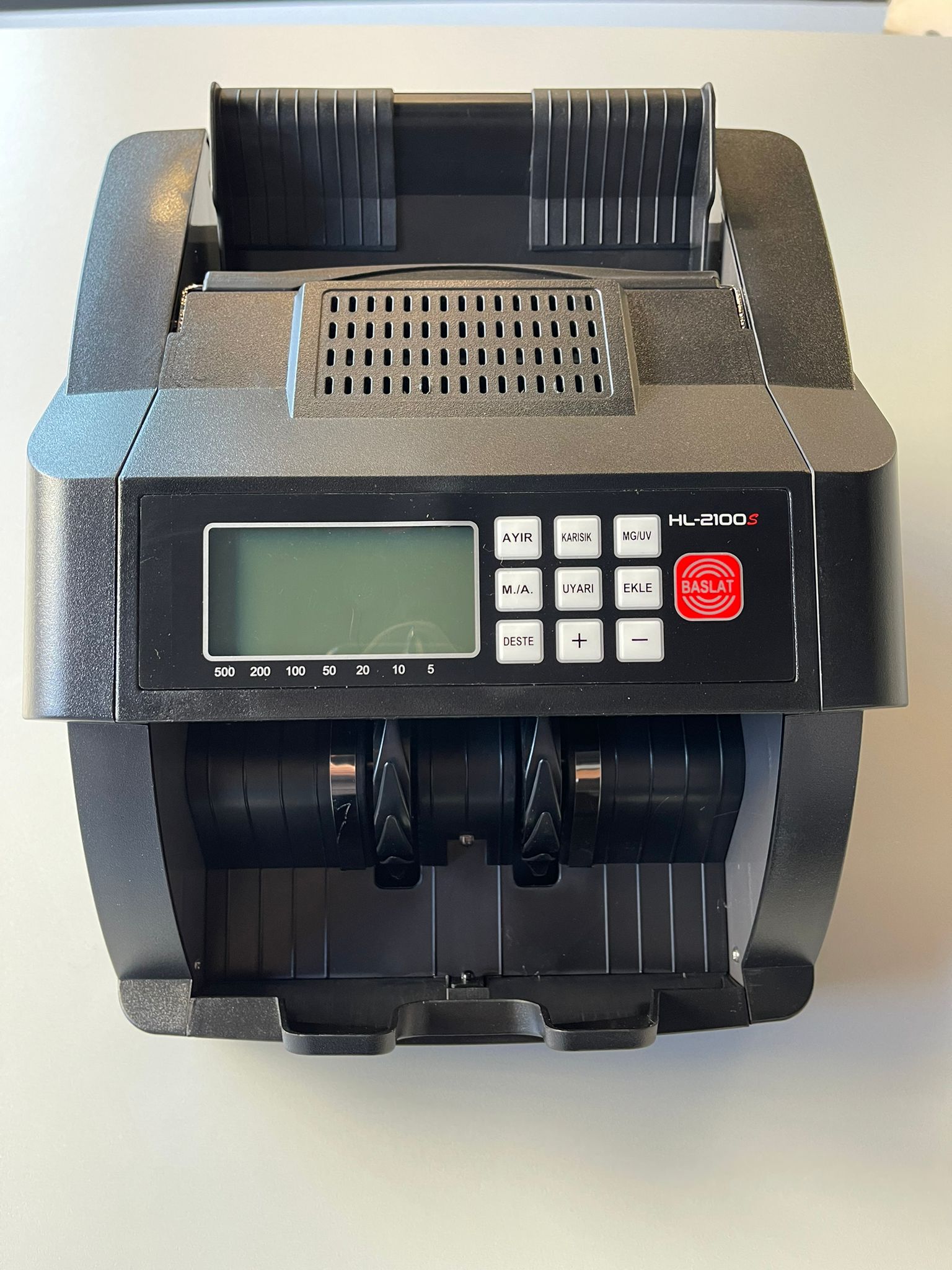 Mahen HL 2100 Karışık Para Sayma Makinesi Sahte Para Kontrol