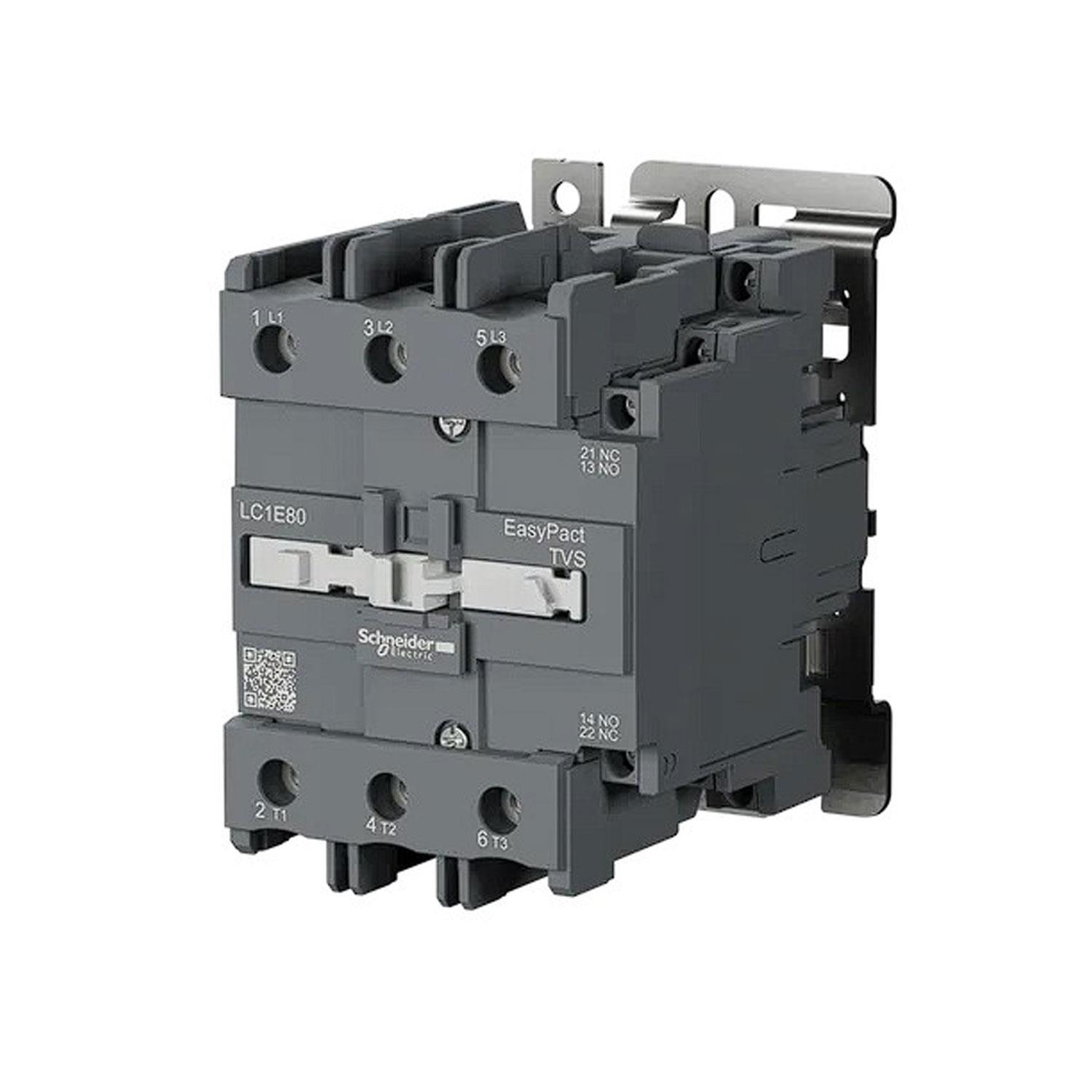 SCHNEIDER EASYPACT TVS LC1E80M5 3P 80A 220VAC GÜÇ KONTAKTÖRÜ