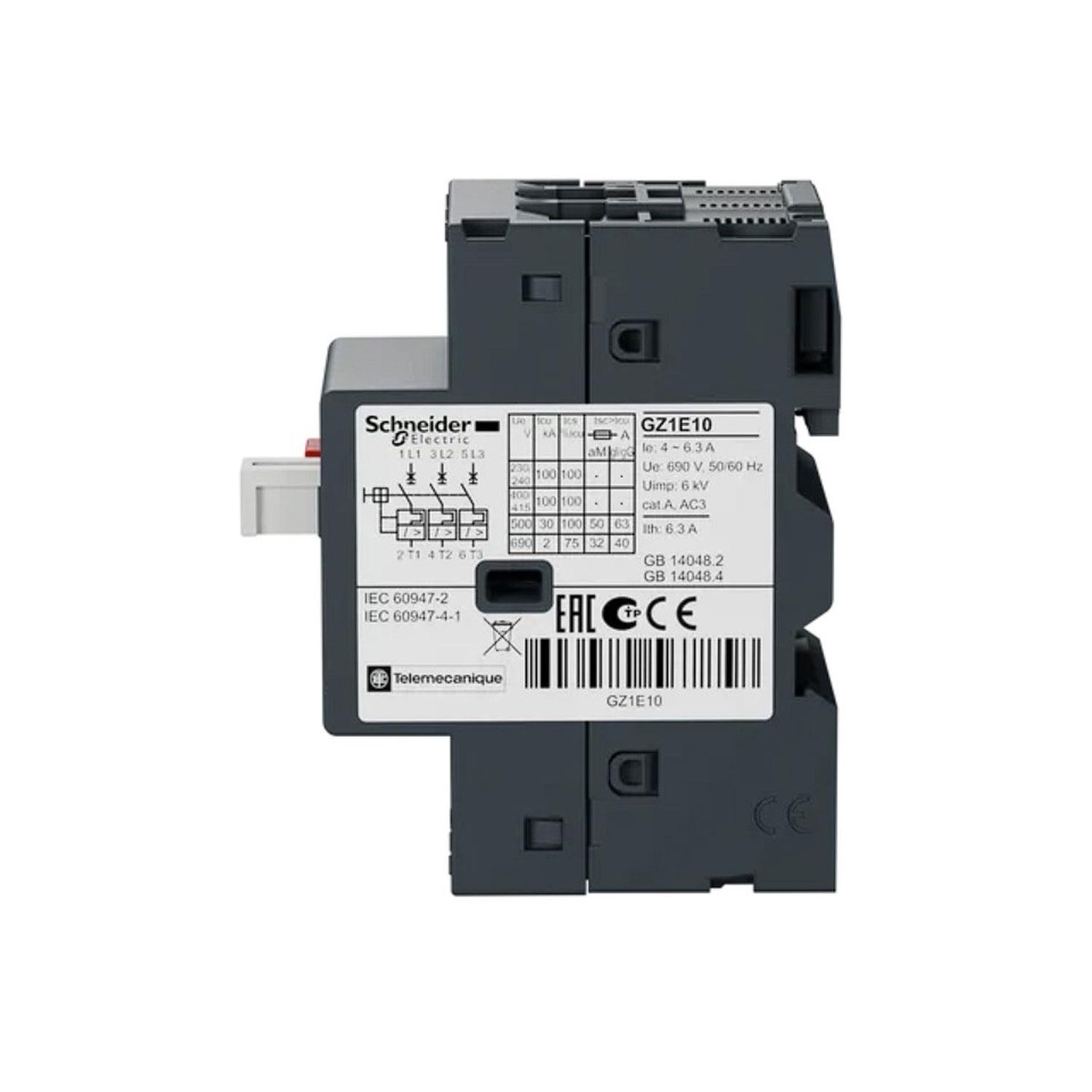 SCHNEIDER EASYPACT TVS GZ1E10 MOTOR KORUMA ŞALTERİ (4A-6,3A)