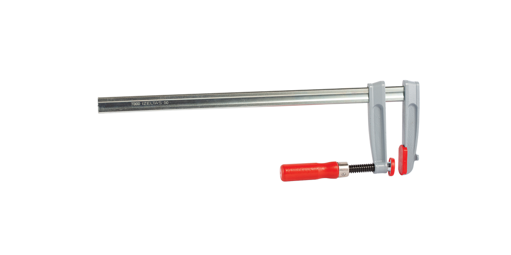 İzeltaş 7300305012 İşkence 50X12 Marangoz Mengenesi Plastik Ağızlı