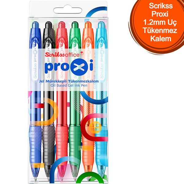 Scrikss Proxi 6 Lı Bilister Tükenmez Kalem