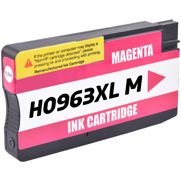 HP 963Xl 3Ja28Ae Uyumlu Kırmızı Kartuş - HP 9010 9012 9013 9016 9020