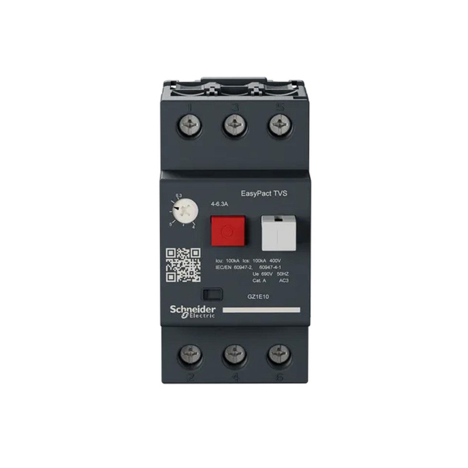 SCHNEIDER EASYPACT TVS GZ1E10 MOTOR KORUMA ŞALTERİ (4A-6,3A)
