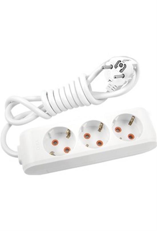 Viko Multi-Let 3lü 1mt Topraklı Kablolu 90113301