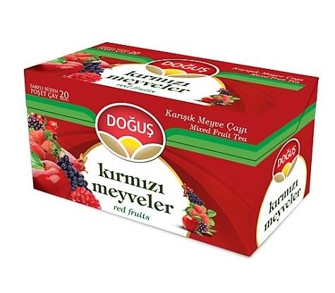 Doğuş Meyve Çayı Kırmızı Meyveler 2 gr 20'li