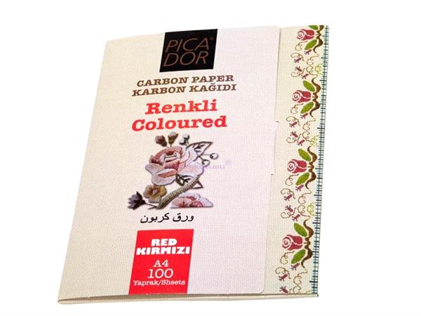 Picador Karbon Kağıdı 100 lü Kırmızı