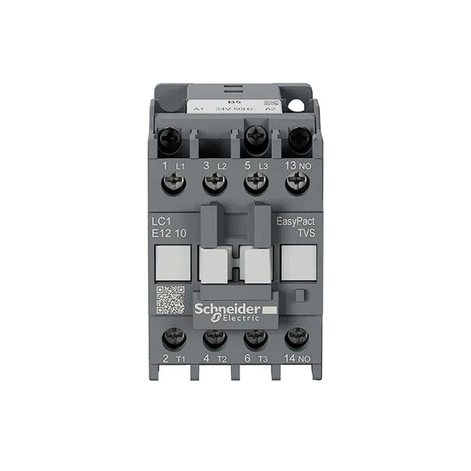 SCHNEIDER EASYPACT TVS LC1E1210B5 3P 12A 24VAC GÜÇ KONTAKTÖRÜ