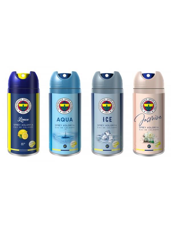 FENERBAHÇE SPREY AQUA KOLONYA 81° - 150 ML
