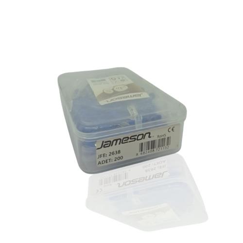 JAMESON JFE-2638 ERKEK FASTON TİP İZOLELİ KABLO UCU (1,5-2,5 MM - MAVİ) (200 ADET )