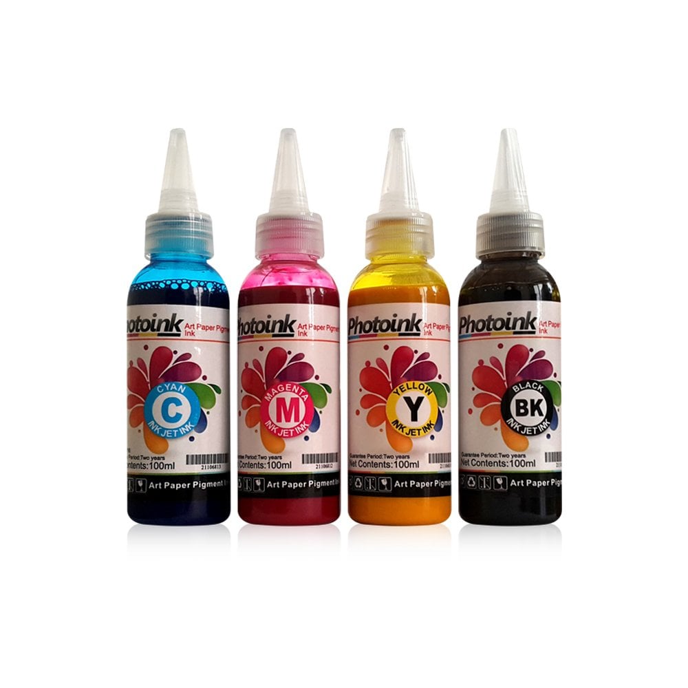 Photoink Canon Gı-40 4 Renk 1 Set Photoınk Plus Mürekkep - Canon Gm5040 Gm6040 G7040