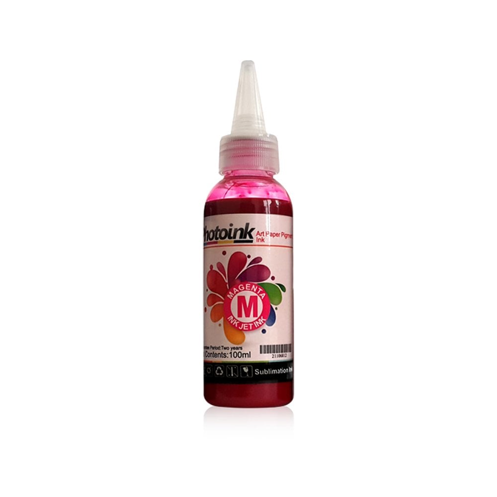 Photoink Süblimasyon-Transfer Baskı İçin 4 Renk 1 Lt Mürekkep