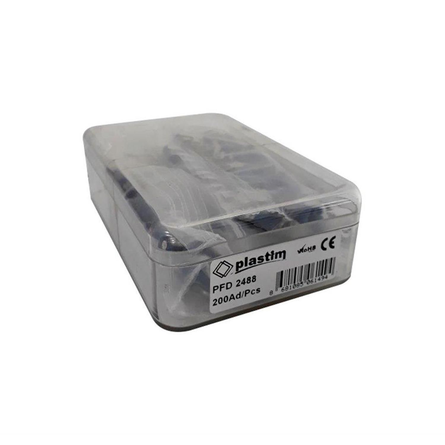 PLASTİM PFD-2488 DİŞİ FASTON TİP İZOLELİ KABLO UCU (1,50-2,50 MM) (200 ADET )
