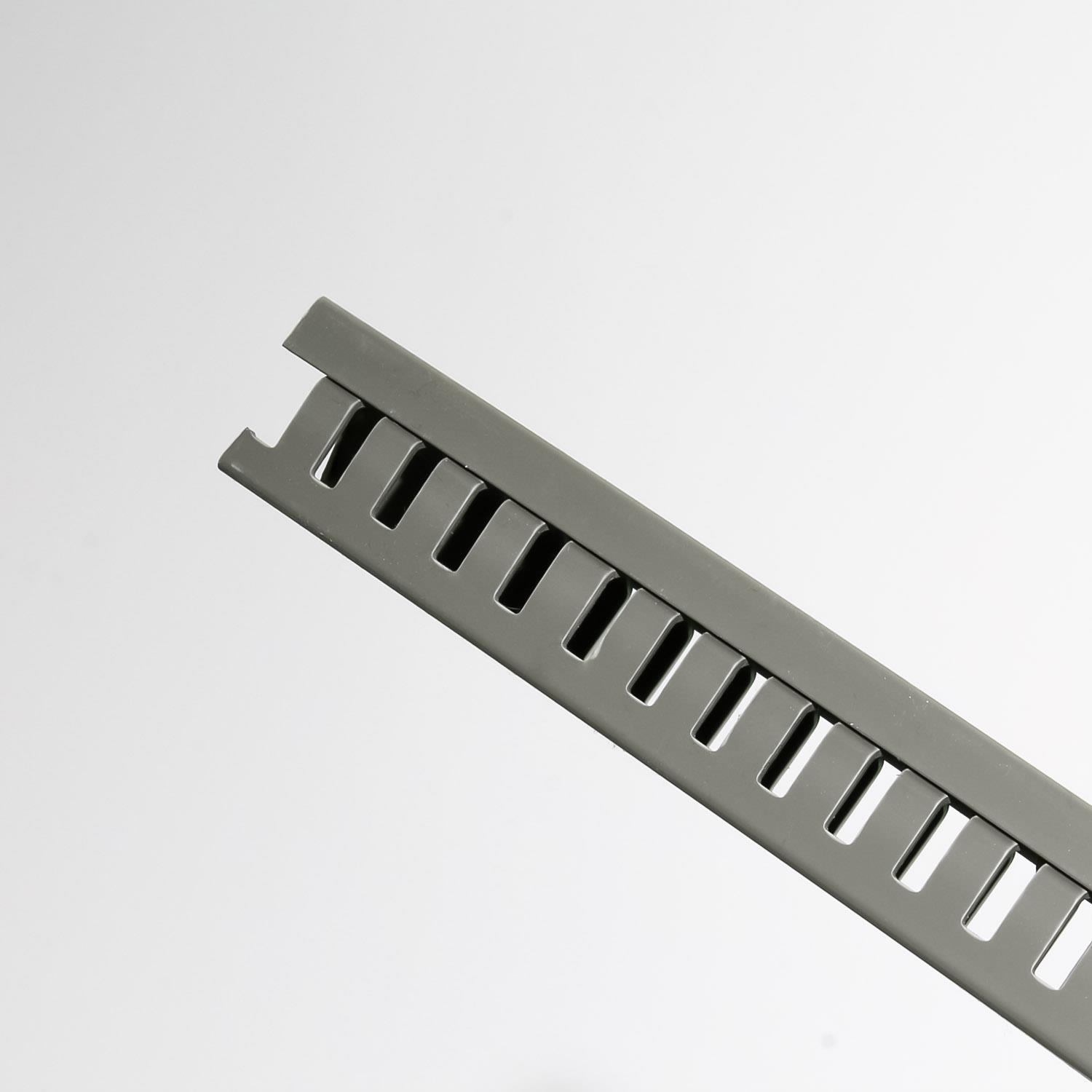 Akiş Apsg-25025 Delikli Pano Tipi Pvc Kablo Kanalı 25X25 Mm, Gri 100 Metre