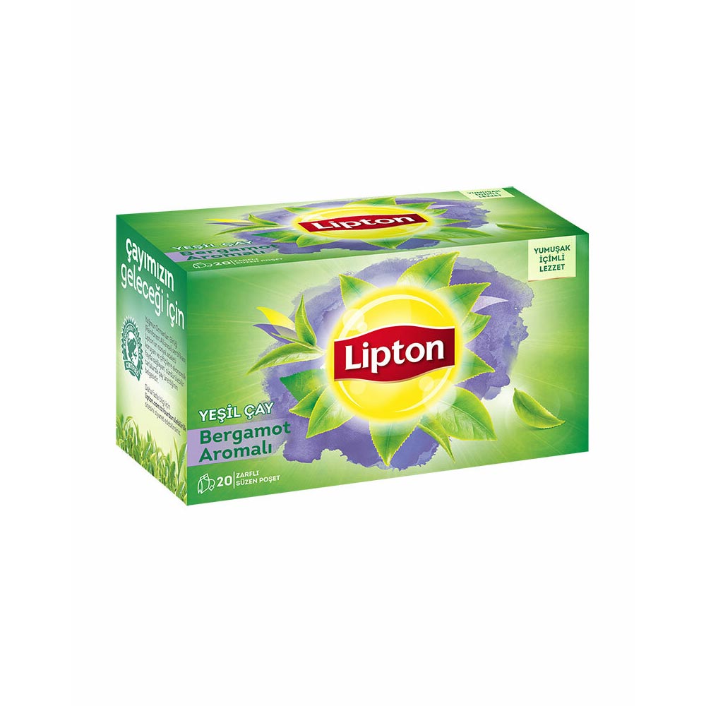 Lipton B Yesıl Bergamot Aromalı 20Lı