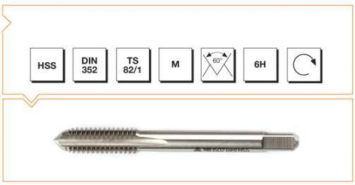 HSS DIN 352 SON KILAVUZ 20'' M10