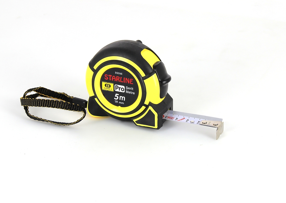 Starline 5G56E 5 MT Uzunluk X 19 MM Genişlik PRO Şerit Metre