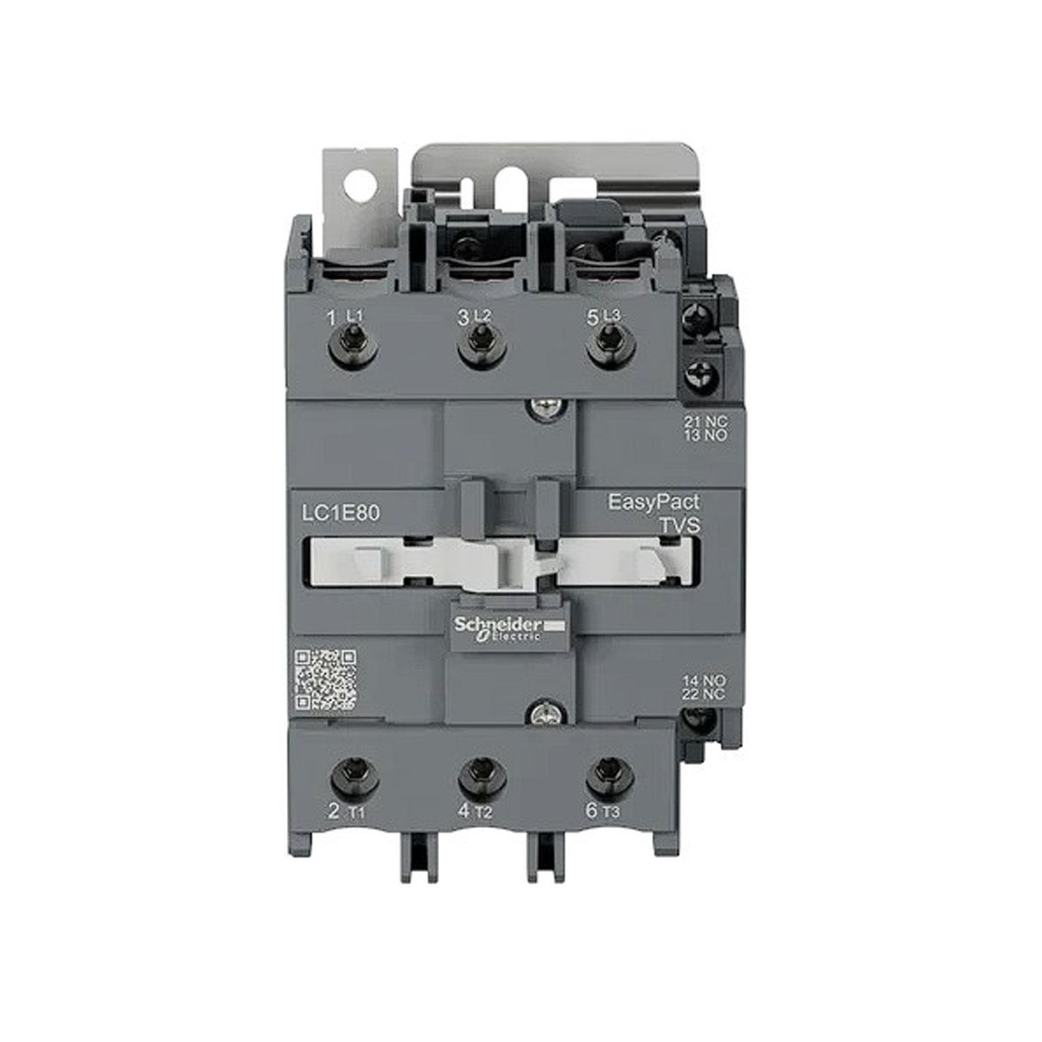 SCHNEIDER EASYPACT TVS LC1E80M5 3P 80A 220VAC GÜÇ KONTAKTÖRÜ