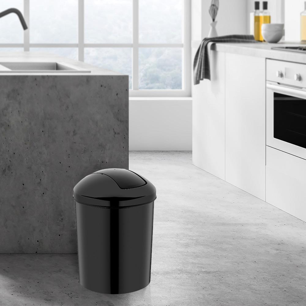 Rulopak Duvara Monte Çöp Kovası 25 Litre Beyaz