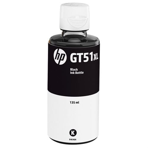 HP Gt51Xl Siyah Mürekkep Kartuşu M0H57Ae 135 Ml HP Gt5810/5820/HP 315/HP 415/HP Smart Tank 515 / 615