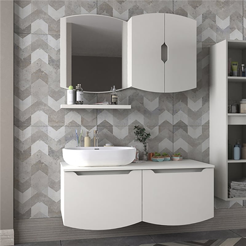 Biani Katre 120 cm Banyo Dolabı