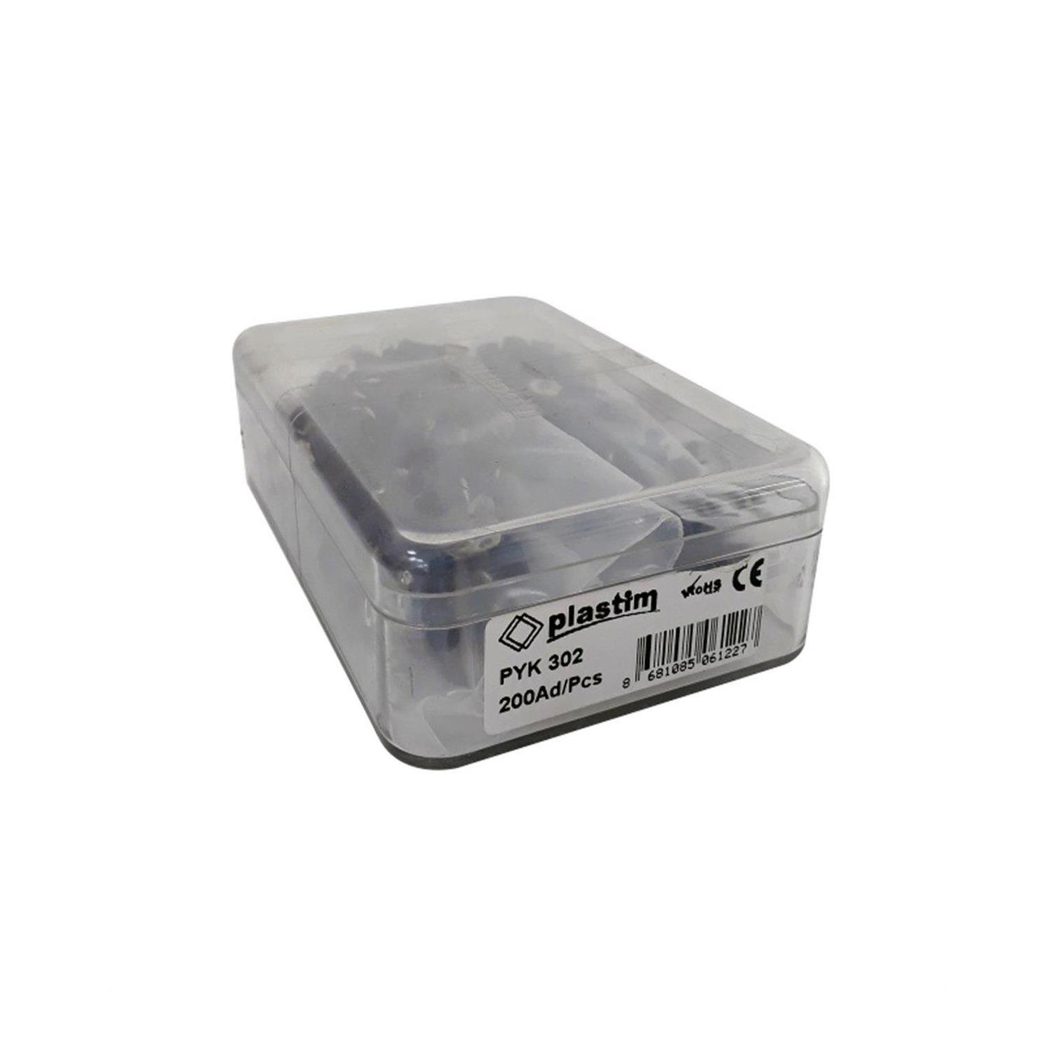 PLASTİM PYK-302 M3 YUVARLAK TİP İZOLELİ KABLO UCU (1,50-2,50 MM) (200 ADET )