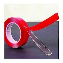 BantMarketim Çift Taraflı Montaj Bantı Silikonlu Şeffaf Tape 10mm x 33mt