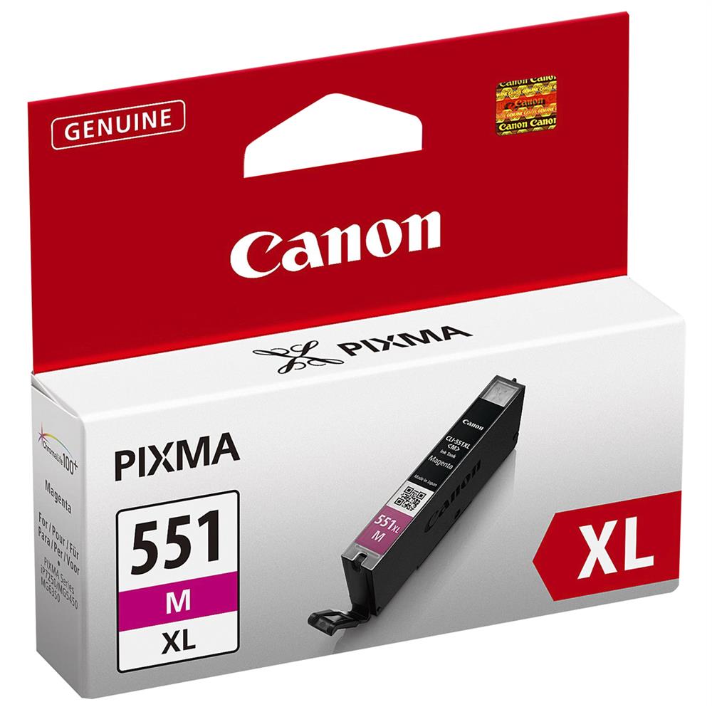 Canon Mg5450 6350 6450 Clı 551M Xl Kırmızı Kartuş