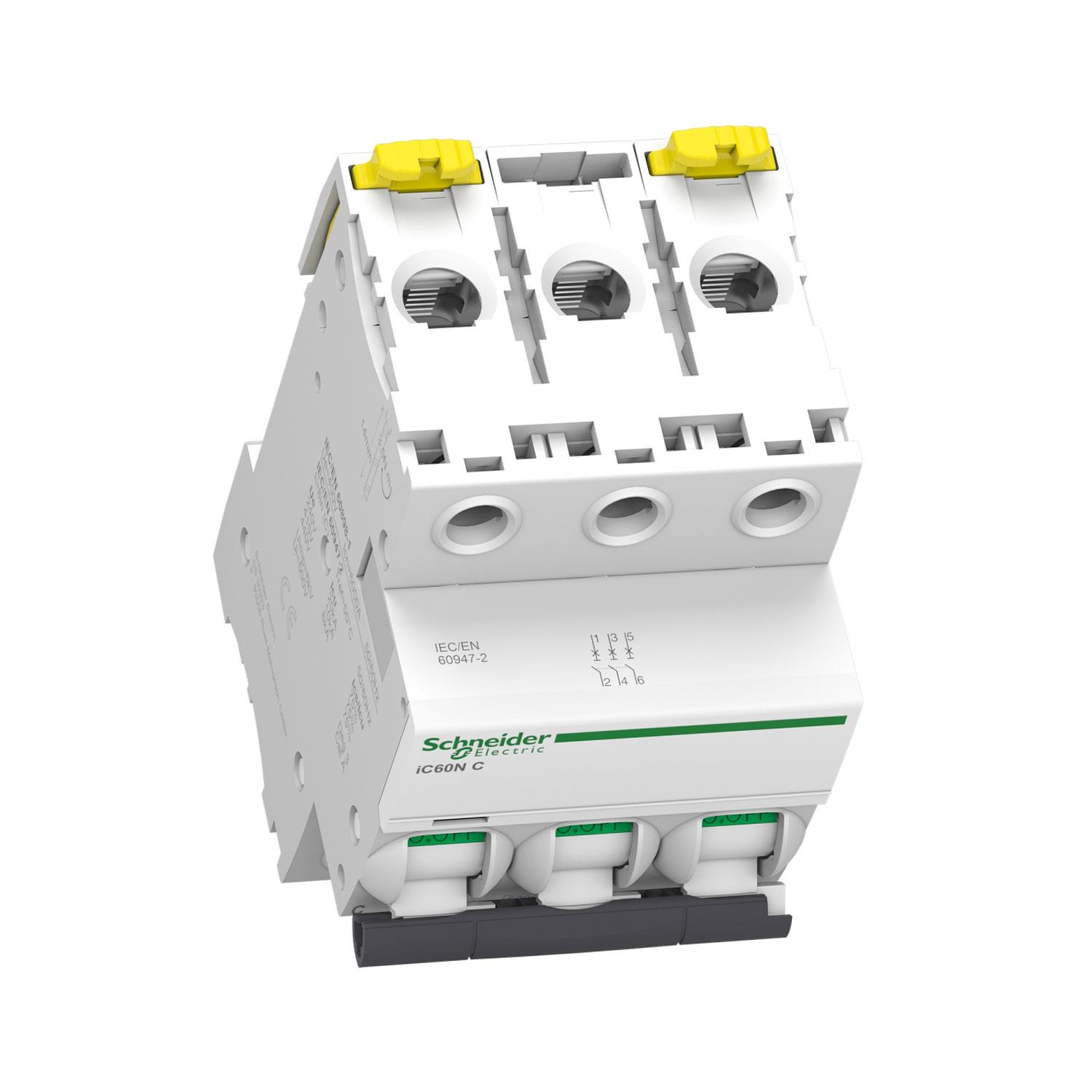 SCHNEIDER ACTi9 iC60N A9F74340 40A SİGORTA (3P, 6kA, C EĞRİSİ)