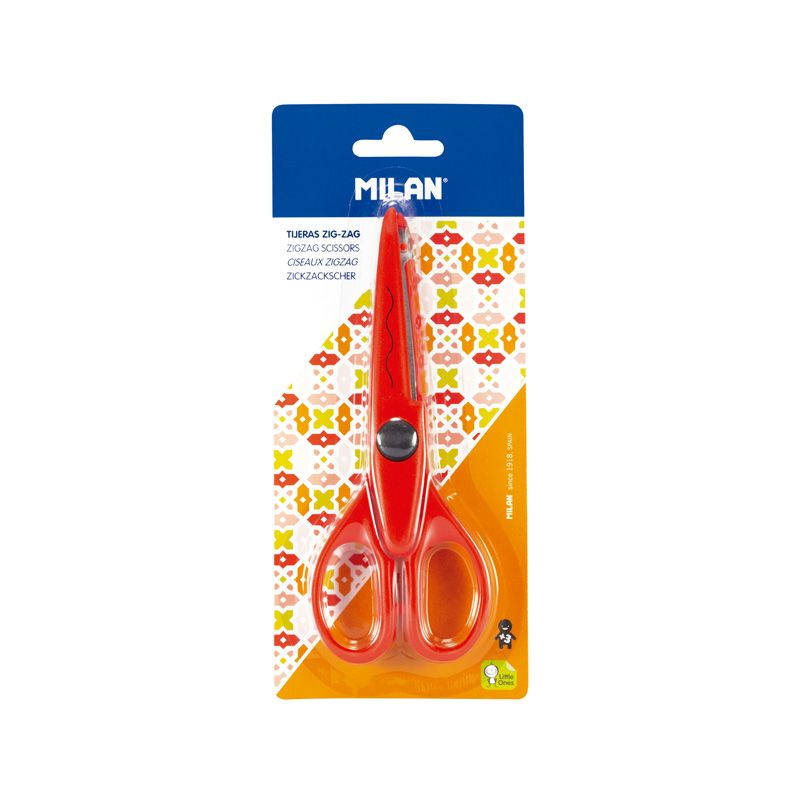 Mılan 14930901 Zıgzag Kesimli Çocuk Makası