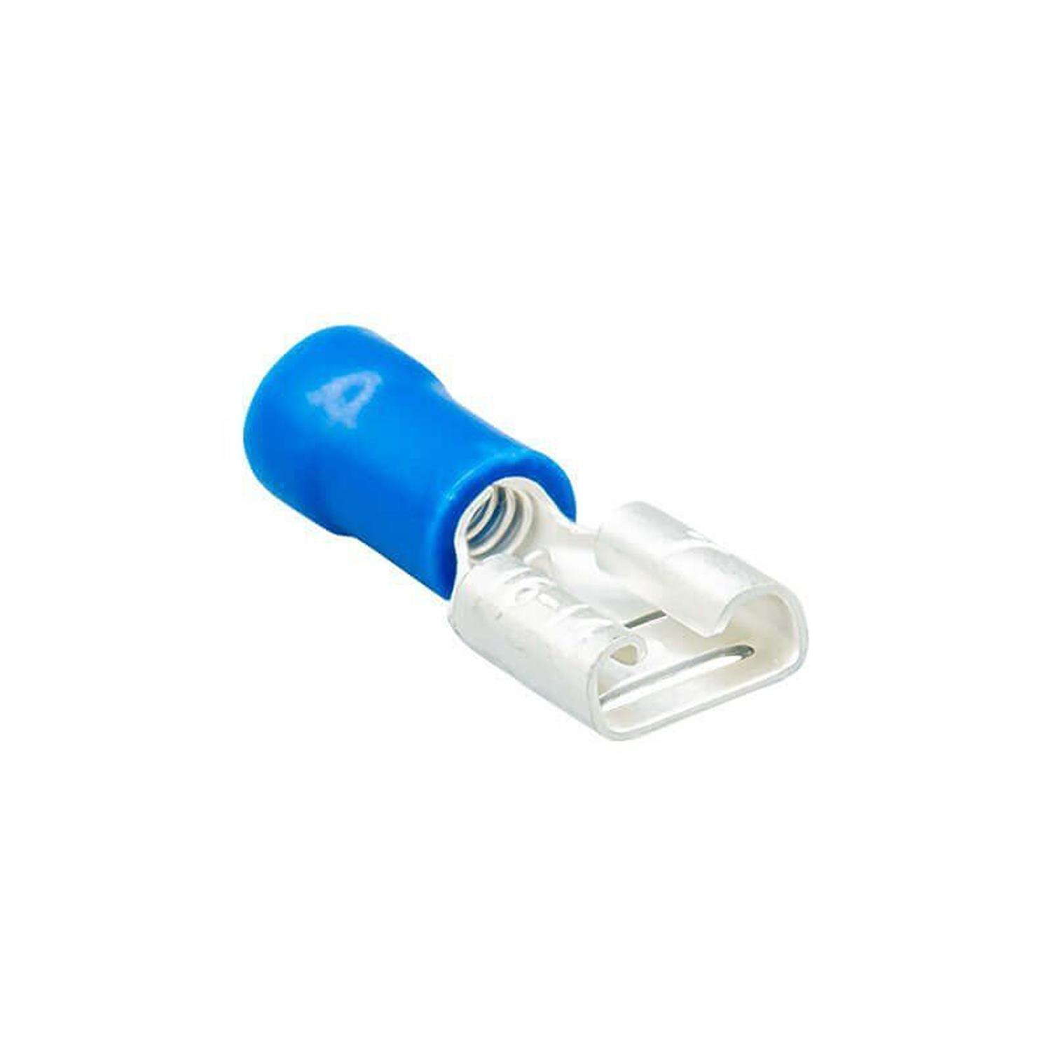 JAMESON JFD-2638 DİŞİ FASTON TİP İZOLELİ KABLO UCU (1,5-2,5 MM - MAVİ) (200 ADET )