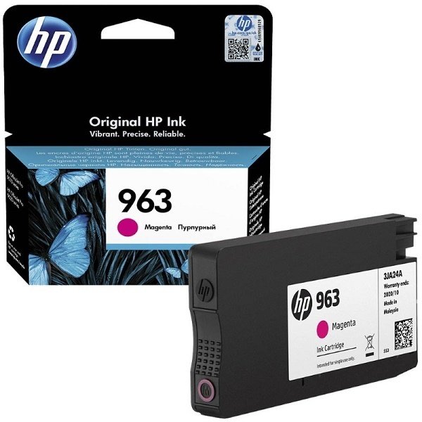 HP 963 Magenta Kırmızı Kartuş 3Ja24A