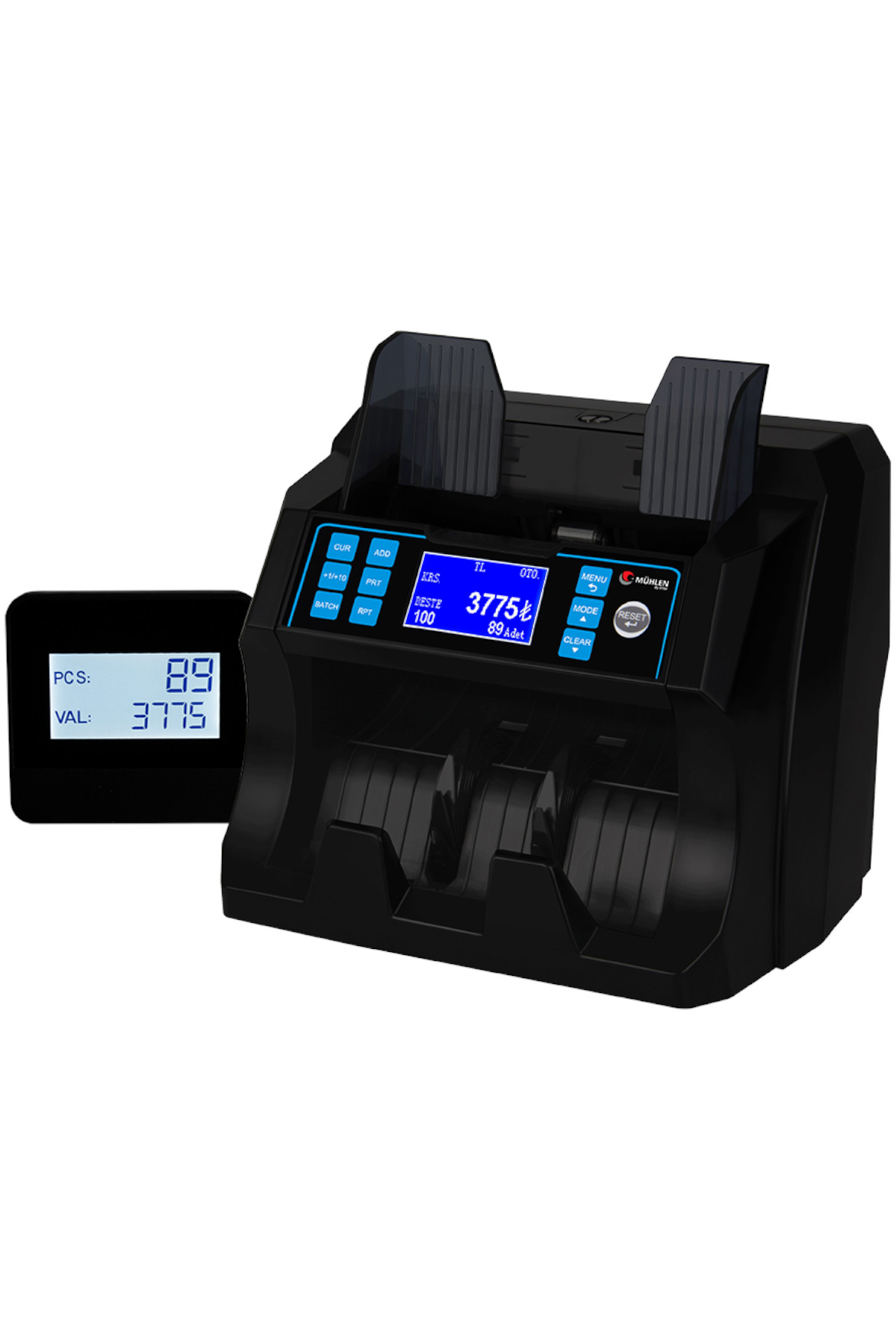 Htm Atom 3 (9360) Profesyonel Karışık Para Sayma Makinesi Karışık Para Sayma / Tl, Euro, Gbp