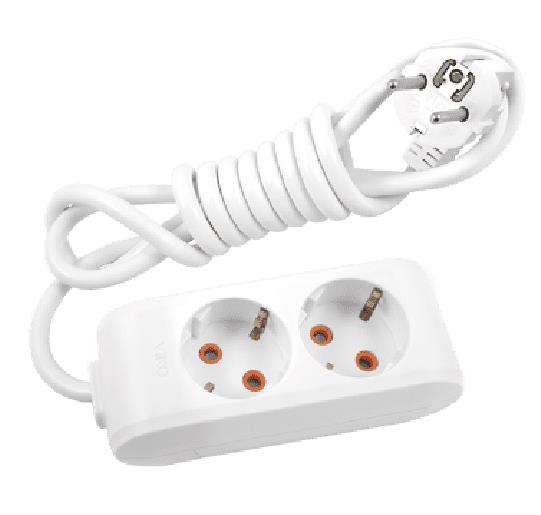Viko Multi-Let 2li 3mt Priz Topraklı Kablolu 90113203