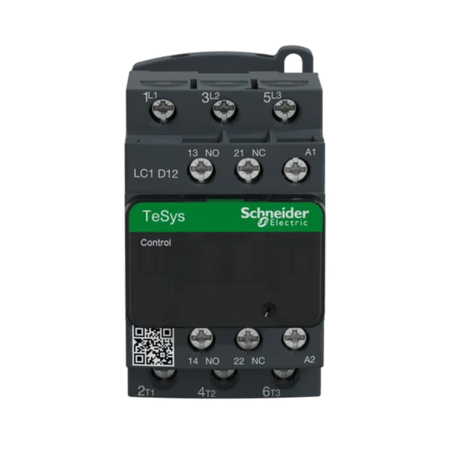 SCHNEIDER TESYS D LC1D12M7 1NA+1NK 5.5KW 3P 12A 220VAC GÜÇ KONTAKTÖRÜ