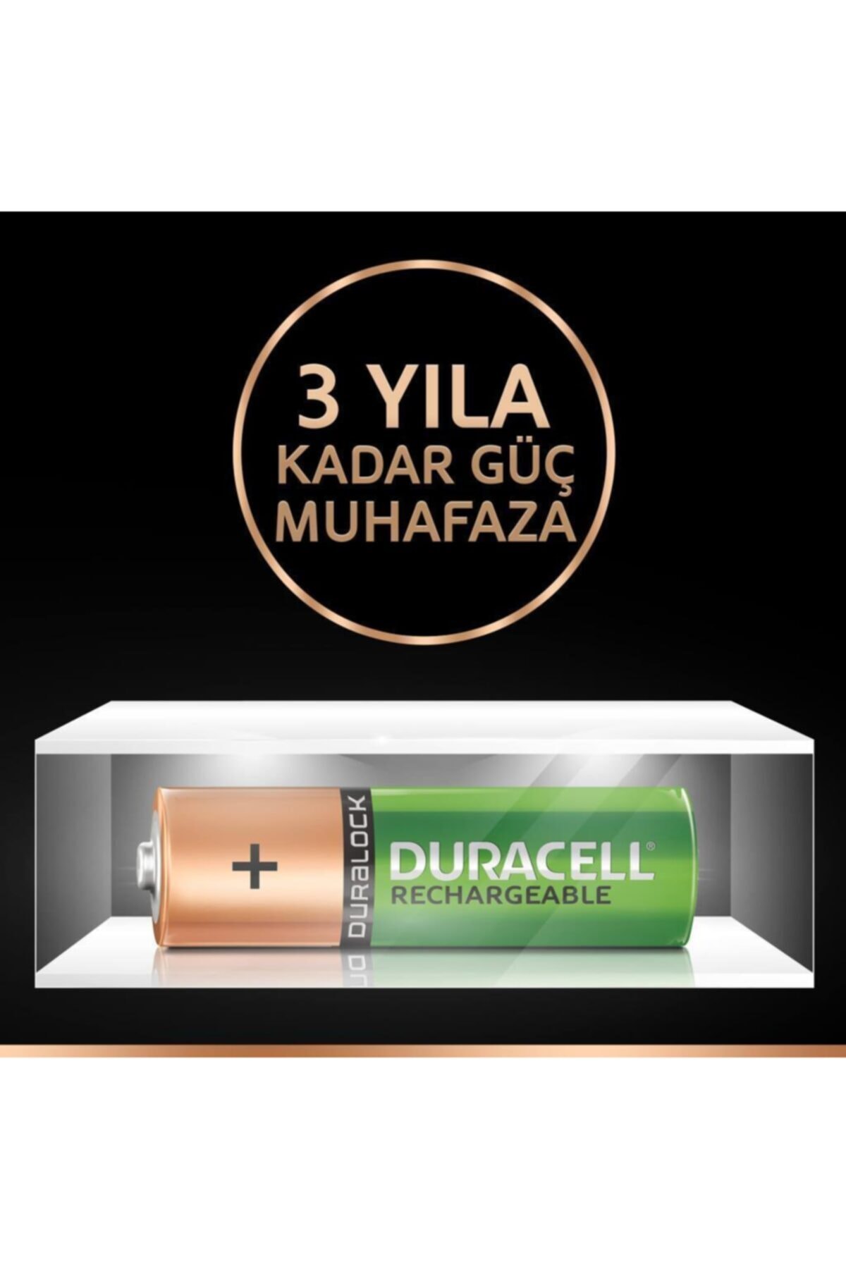 Duracell Şarj Edilebilir AA 1300mAh Piller 2 Li Paket X2 4 Adet