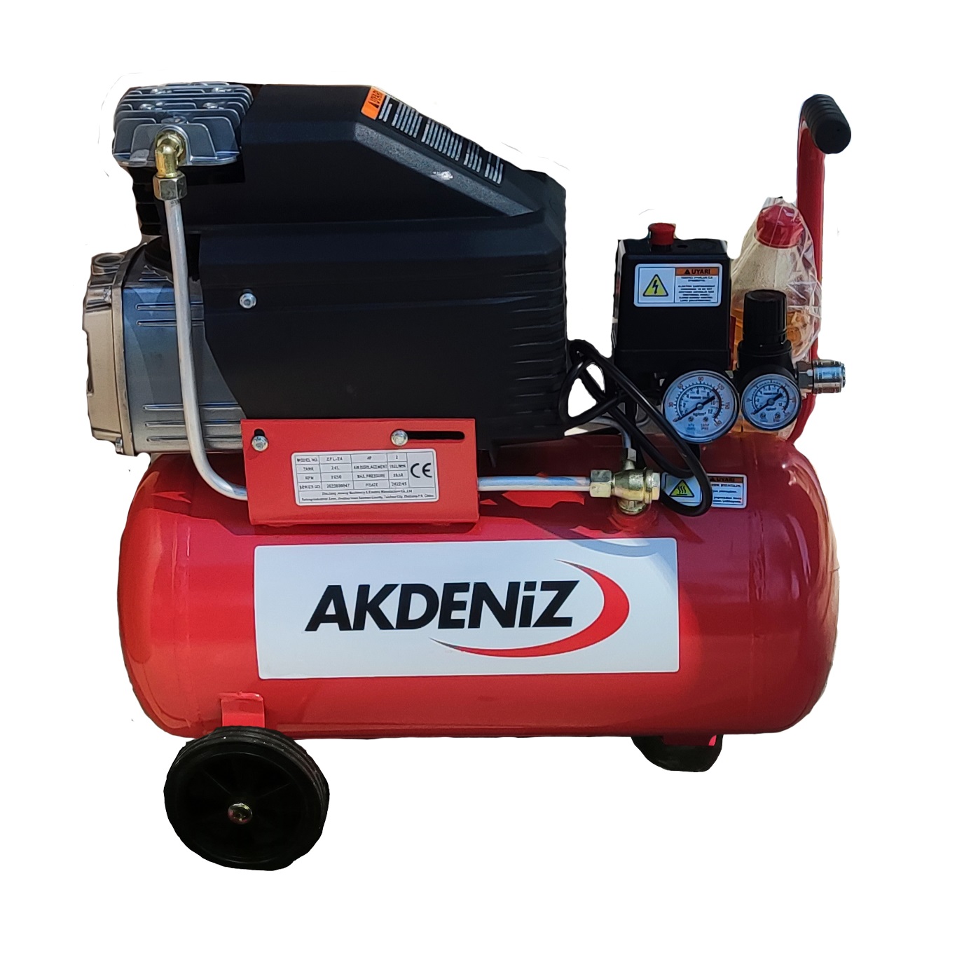Akdeniz 24 Lt Yağlı Hava Kompresörü