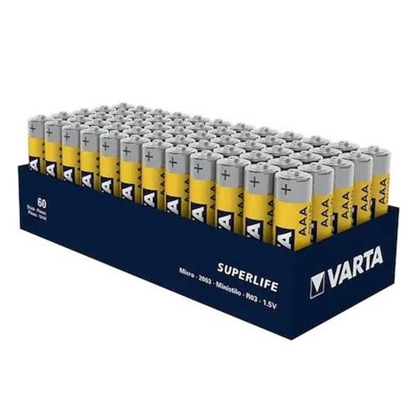 Varta Superlife Aaa Çinko Karbo İnce Kalem Pil 60 Adet
