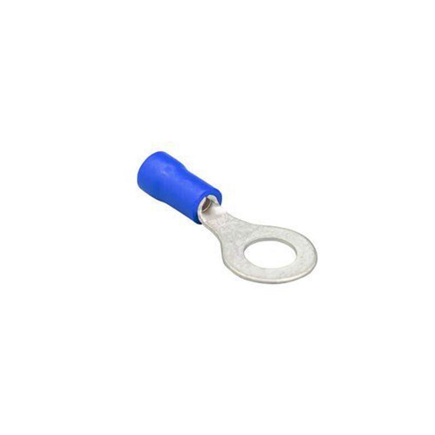 JAMESON JYU-402 M4 YUVARLAK TİP İZOLELİ KABLO UCU (1,50-2,50 MM, MAVİ) (200 ADET )