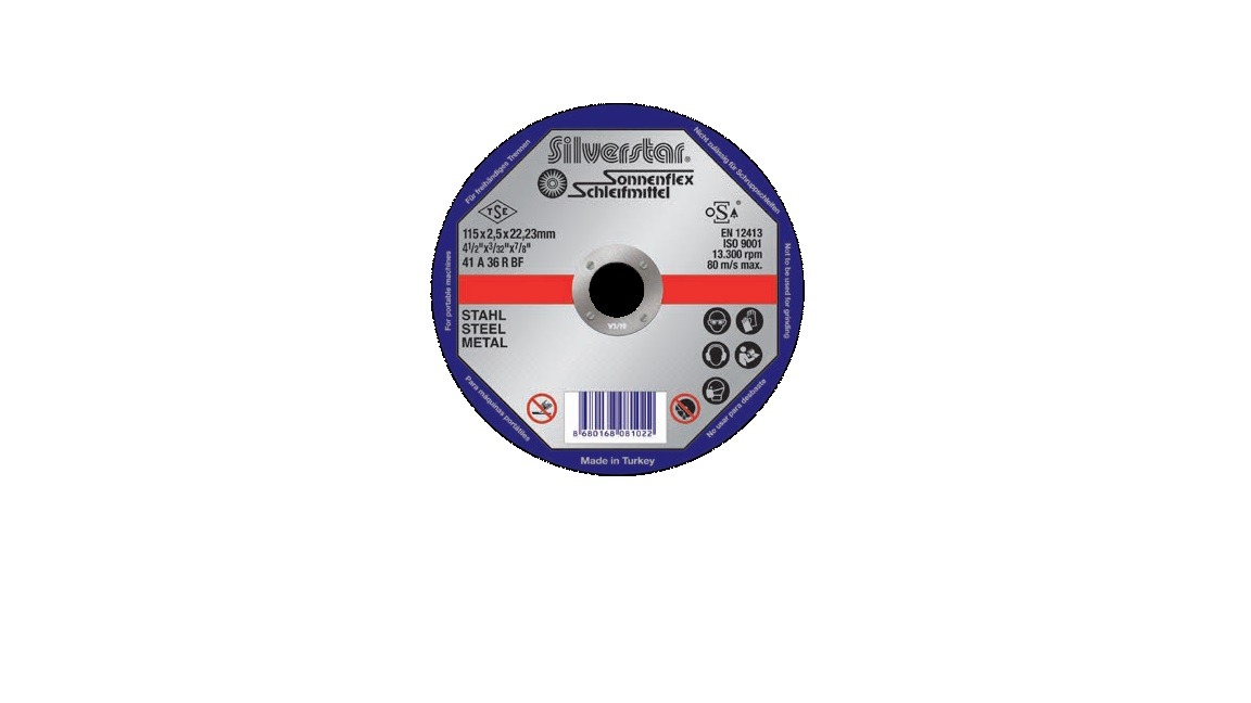 Sonnen Flex Kesme Taşı Diski 115X2,5